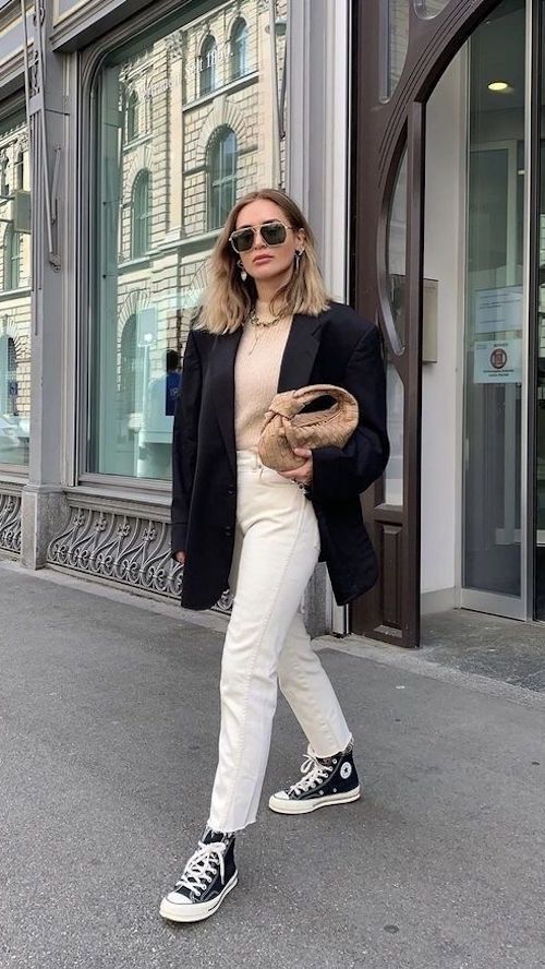 کفش آلاستار در استایل پاییزی