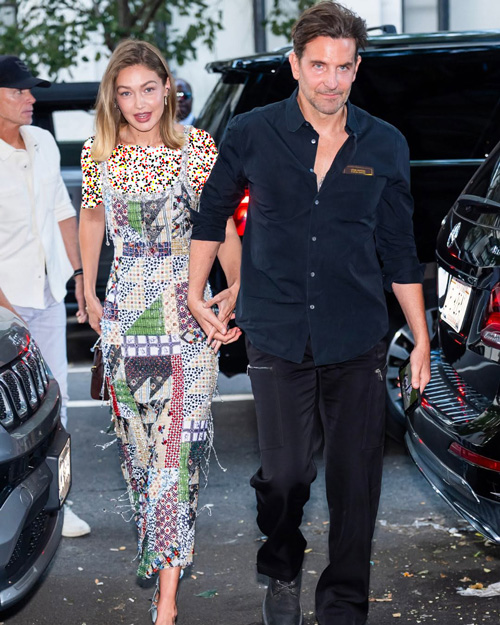 پیراهن چهل‌تکه جی‌جی حدید