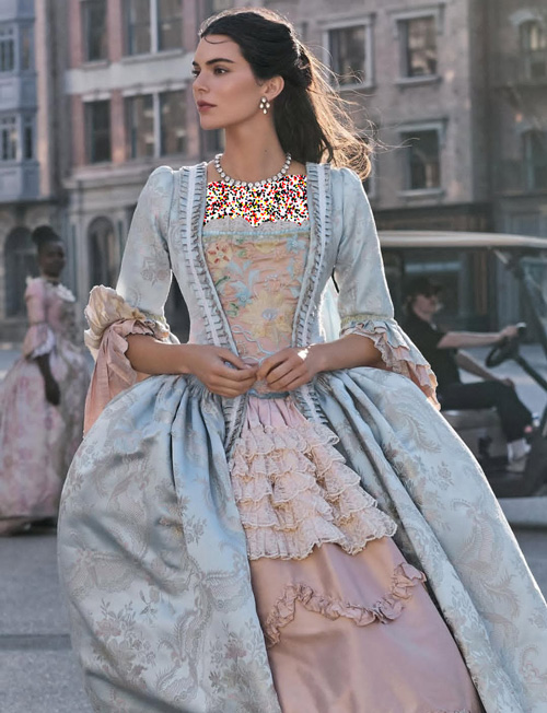 استایل قرن هجدهمی سلبریتی‌ها