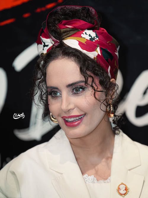 میکاپ سنگین الناز شاکردوست