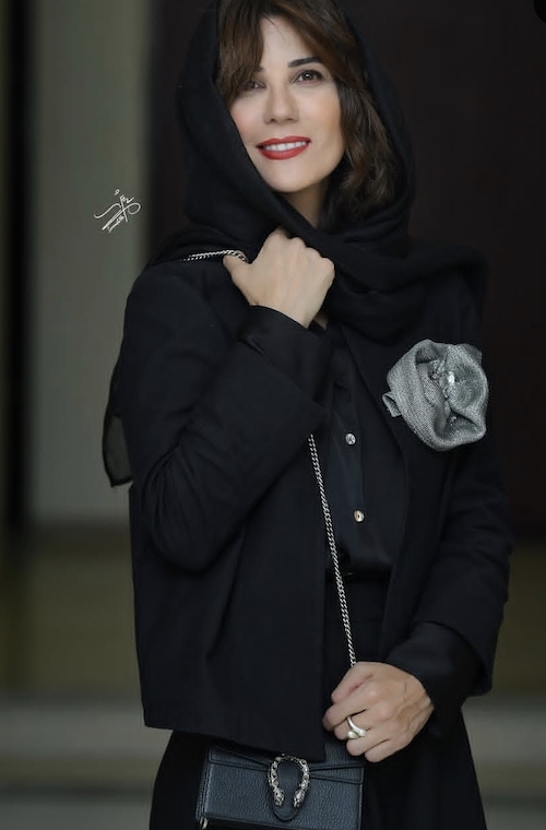 کیف بهنوش طباطبایی از برند گوچی