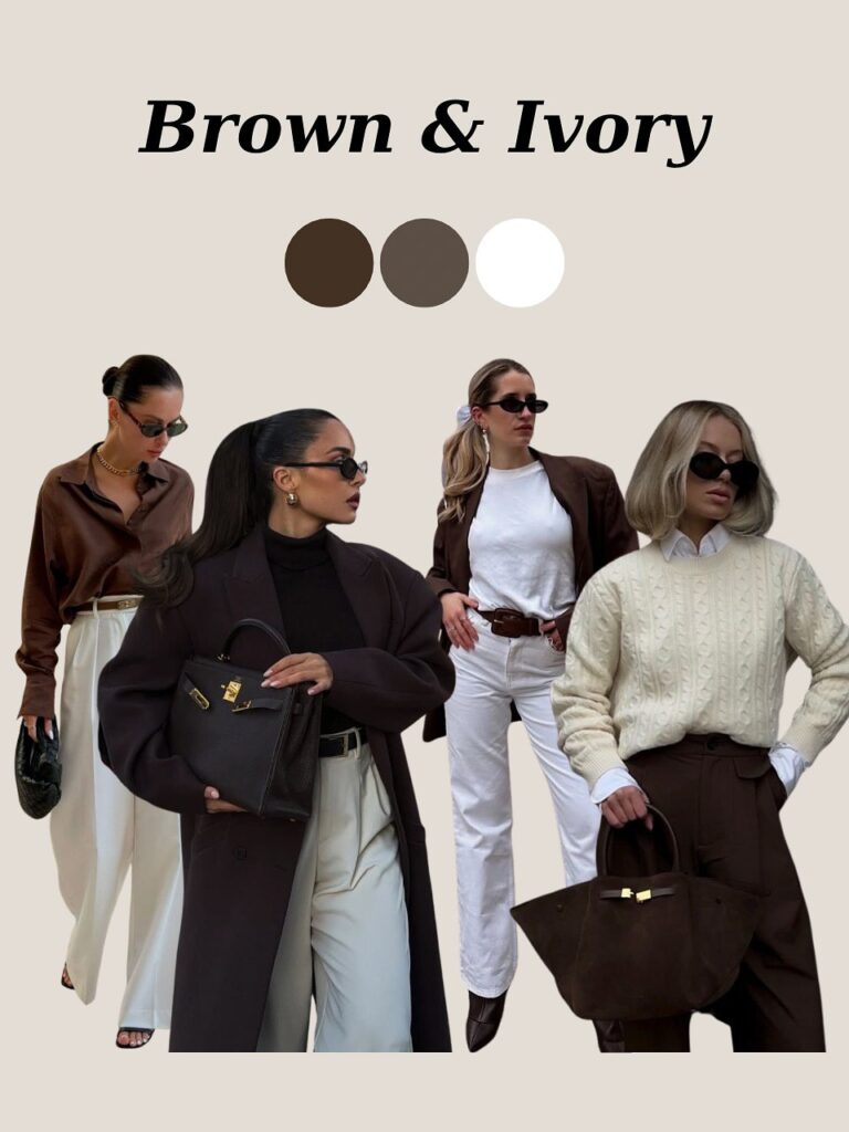 ترکیب رنگ‌های پولداری پاییز