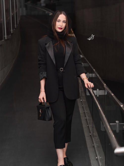 استایل مشکی تینا یلان