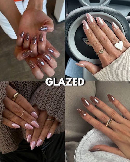 طرح‌های ناخن پاییزی