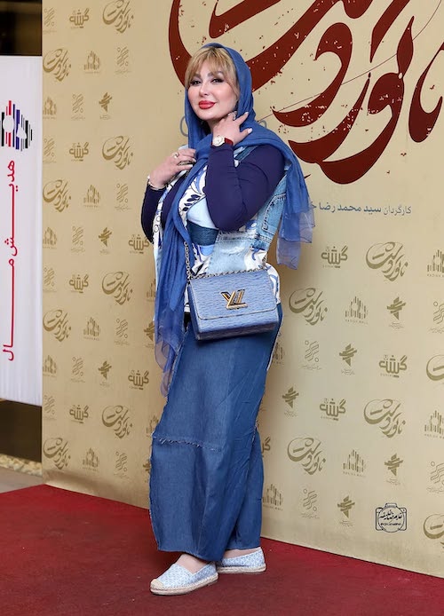 استایل شلوغ نیوشا ضیغمی