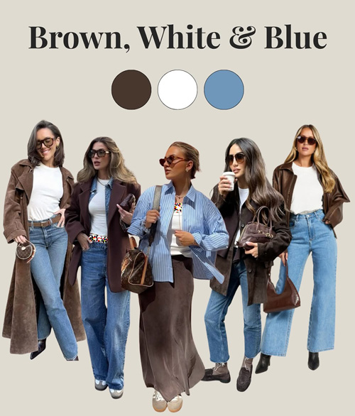 ترکیب رنگ‌های مناسب پاییز