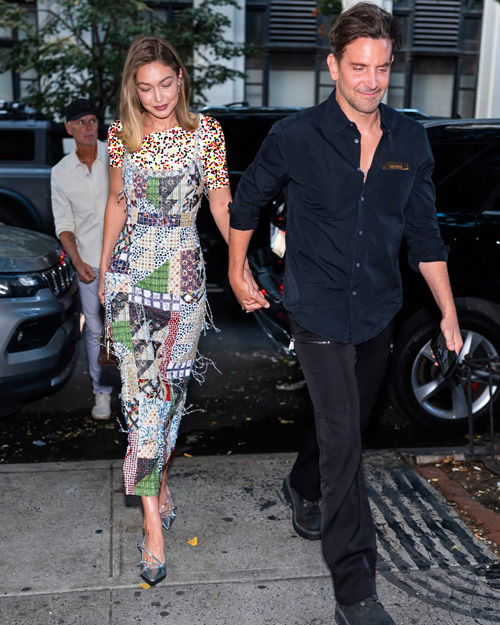 پیراهن چهل‌تکه جی‌جی حدید