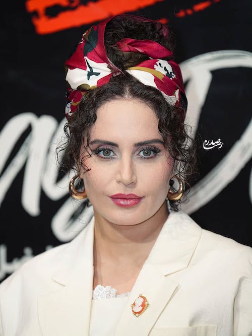 میکاپ سنگین الناز شاکردوست