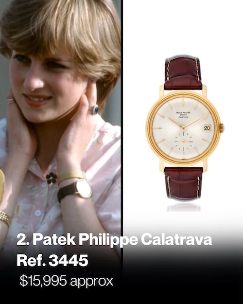 ساعت‌های ظریف و اصیل پرنسس دایانا