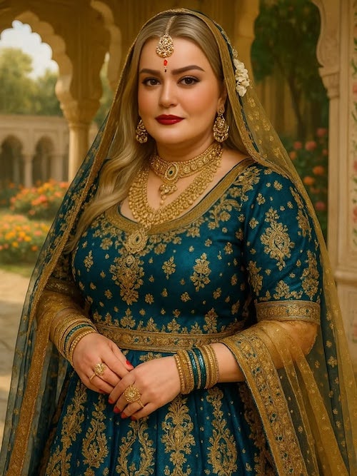 بازیگران ایرانی با لباس هندی