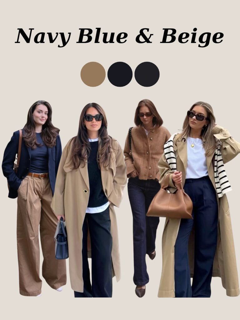 ترکیب رنگ‌های پولداری پاییز