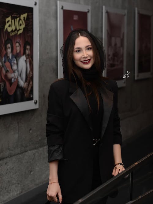 استایل مشکی تینا یلان