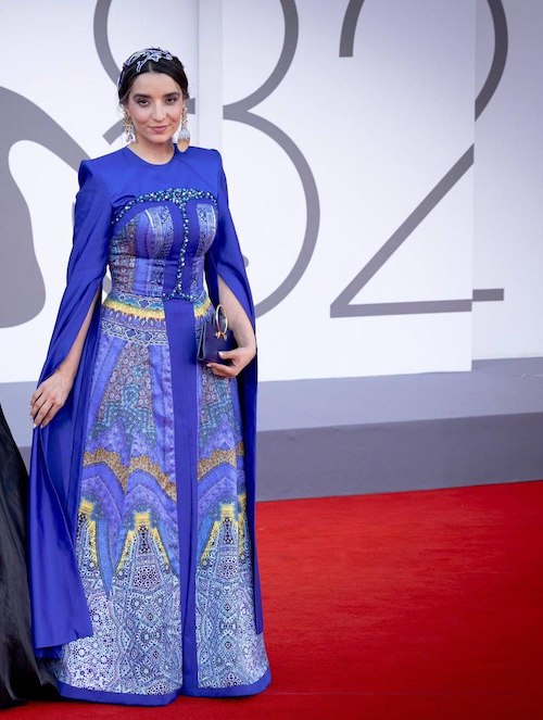 فائزه راد روی فرش قرمز ونیز