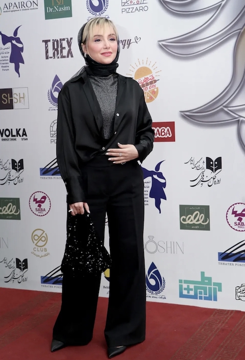 استایل مونوکروم بازیگران ایرانی