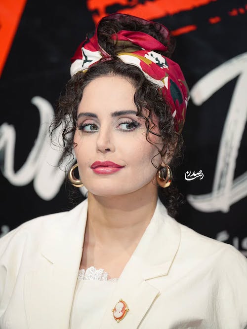 میکاپ سنگین الناز شاکردوست