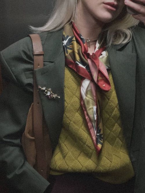 ست کردن کت بلیزر در پاییز