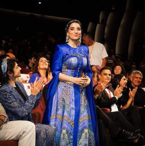 فائزه راد روی فرش قرمز ونیز