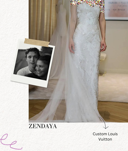 حدس درمورد لباس‌عروس سلبریتی‌ها