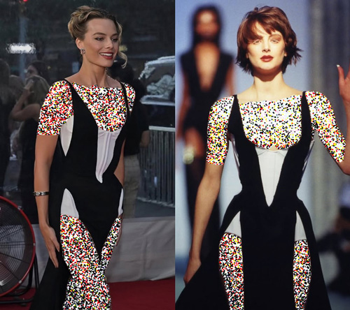 مارگو رابی با لباس قدیمی از موگلر