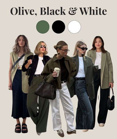 ترکیب رنگ‌های مناسب پاییز