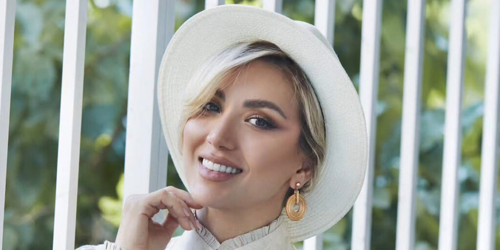 مدل موهای جدید همسر بهرام رادان؛ چتری پرطرفداری که پاییز غوغا می‌کند