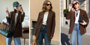 کت بلیزر قهوه‌ای؛ راز خوش‌استایل‌ترین دخترهای پاییز