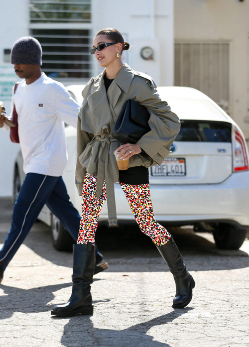 ترنچ‌کت کوتاه سلبریتی‌ها