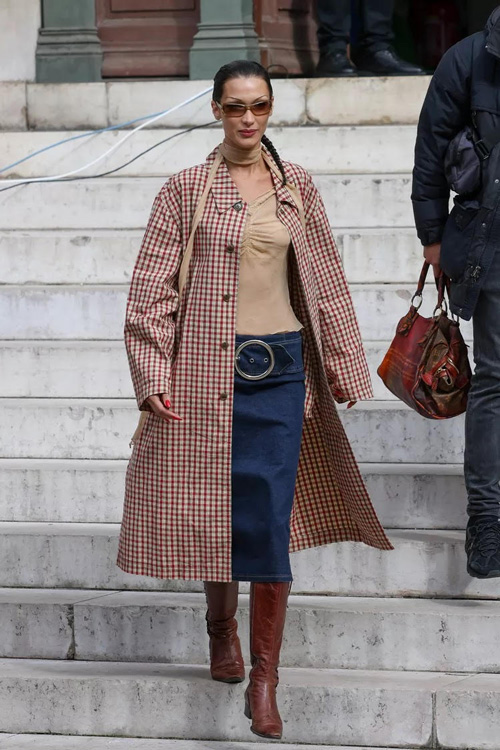 ست کردن پالتوهای بلند در استایل پاییزی