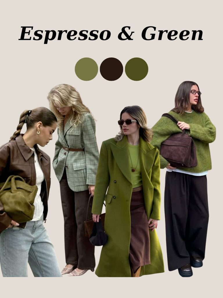 ترکیب رنگ‌های پولداری پاییز