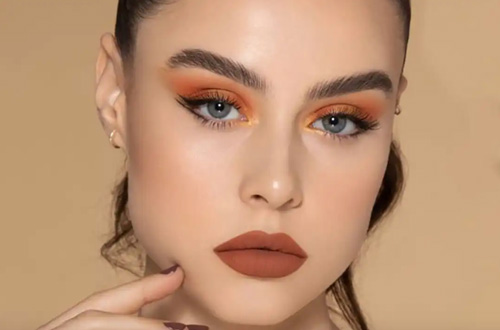 میکاپ پاییزی با الهام از طبیعت