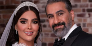 جزئیاتی از لباس عروس همسر بازیگر مشهور که احتمالا ندیده‌اید