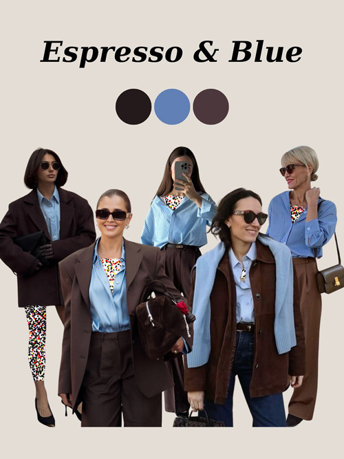 ترکیب رنگ‌های پولداری پاییز