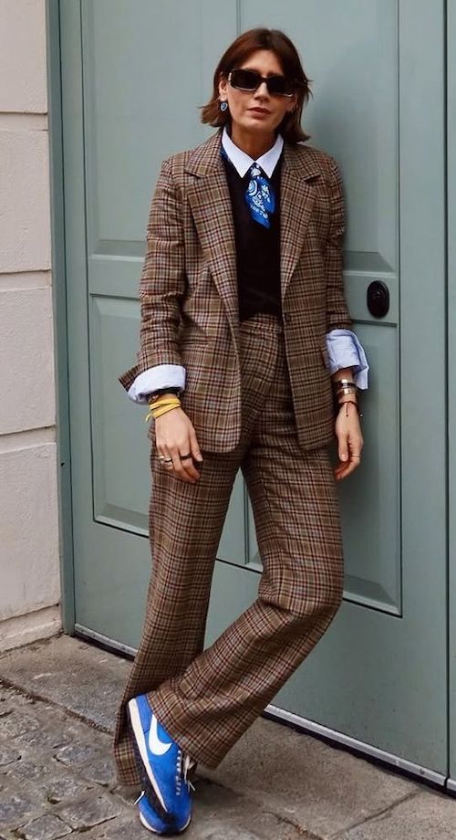 ست کردن کت بلیزر در پاییز