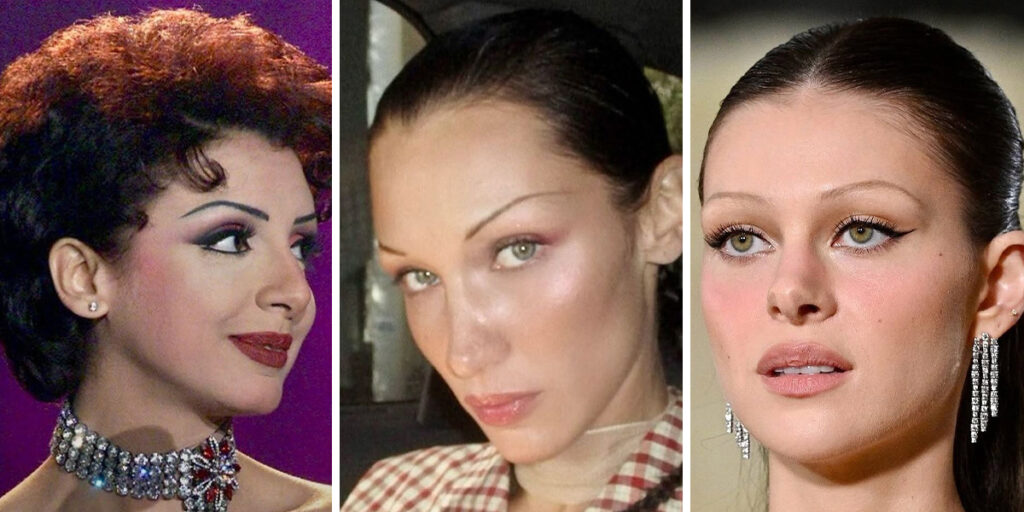 مد ابروی باریک