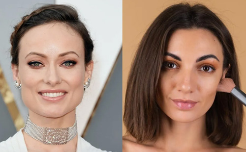 رژگونه مناسب فرم صورت