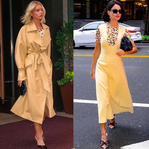 رنگ سال در استایل سلبریتی‌ها