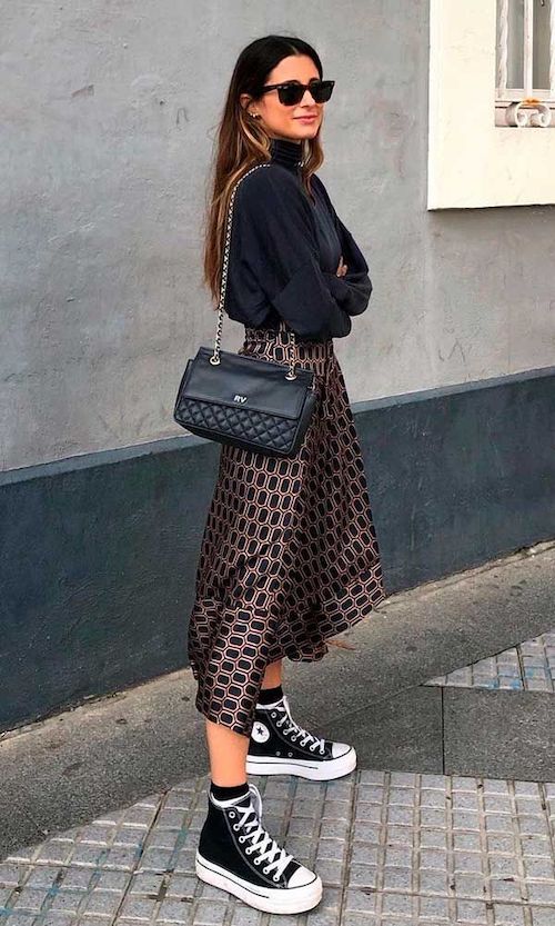 کفش آلاستار در استایل پاییزی