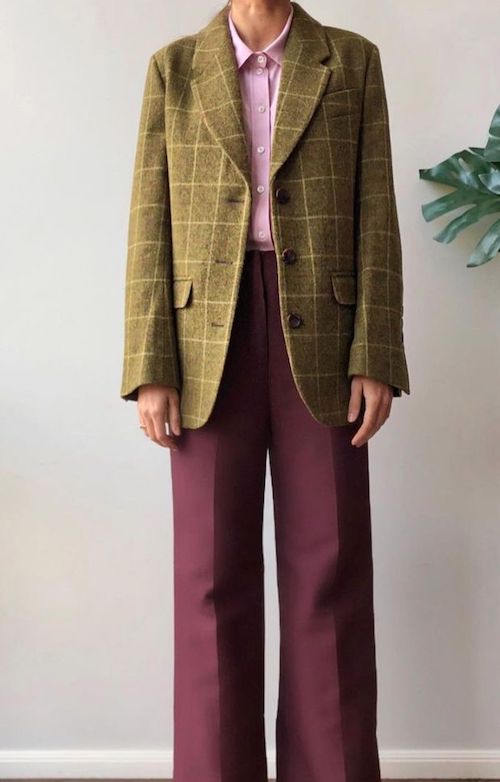 ست کردن کت بلیزر در پاییز