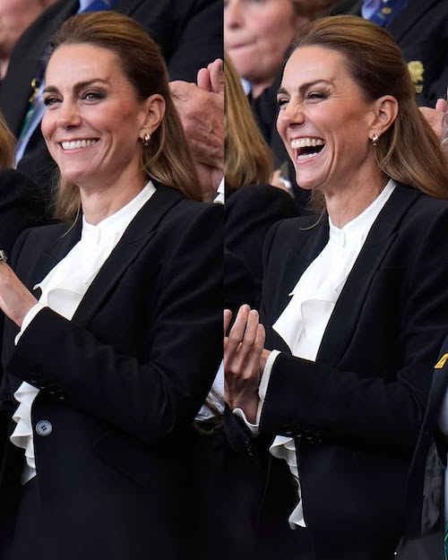 تغییر رنگ موی کیت میدلتون