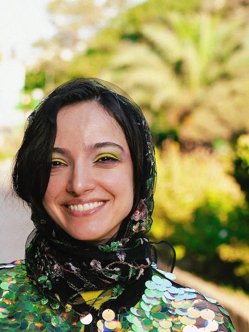 خط‌چشم زرد ندا جبرائیلی