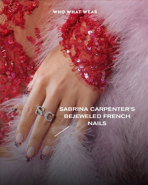ناخن‌های سابرینا کارپنتر