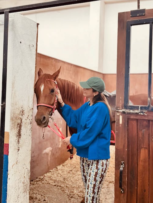 استایل سوارکاری آیچا آیشین توران