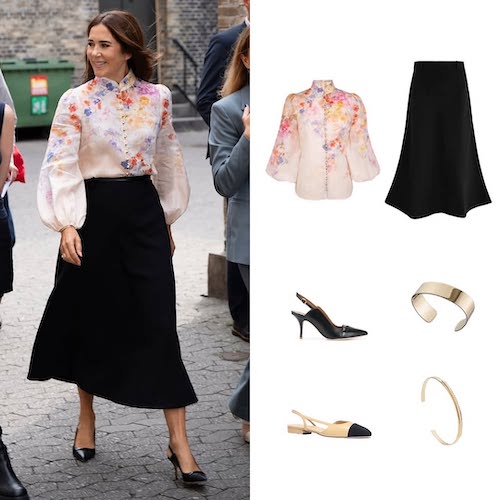 لباس مشترک ملکه مری و دخترش