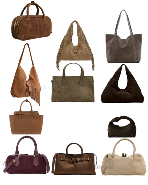 کیف‌های جیر در استایل پاییزی