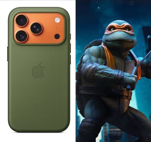 آیفون نارنجی