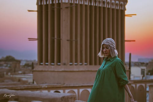 ریحانه رضی در یزد