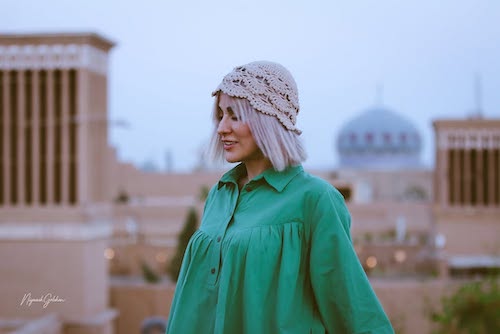 ریحانه رضی در یزد