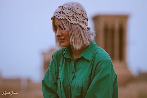 ریحانه رضی در یزد