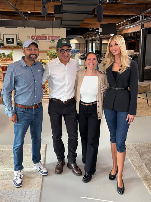 ایوانکا ترامپ در هفته مد نیویورک