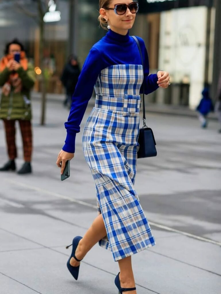 لباس‌های چهارخونه در پاییز